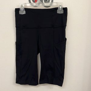 Lululemon bike shorts, size 4
